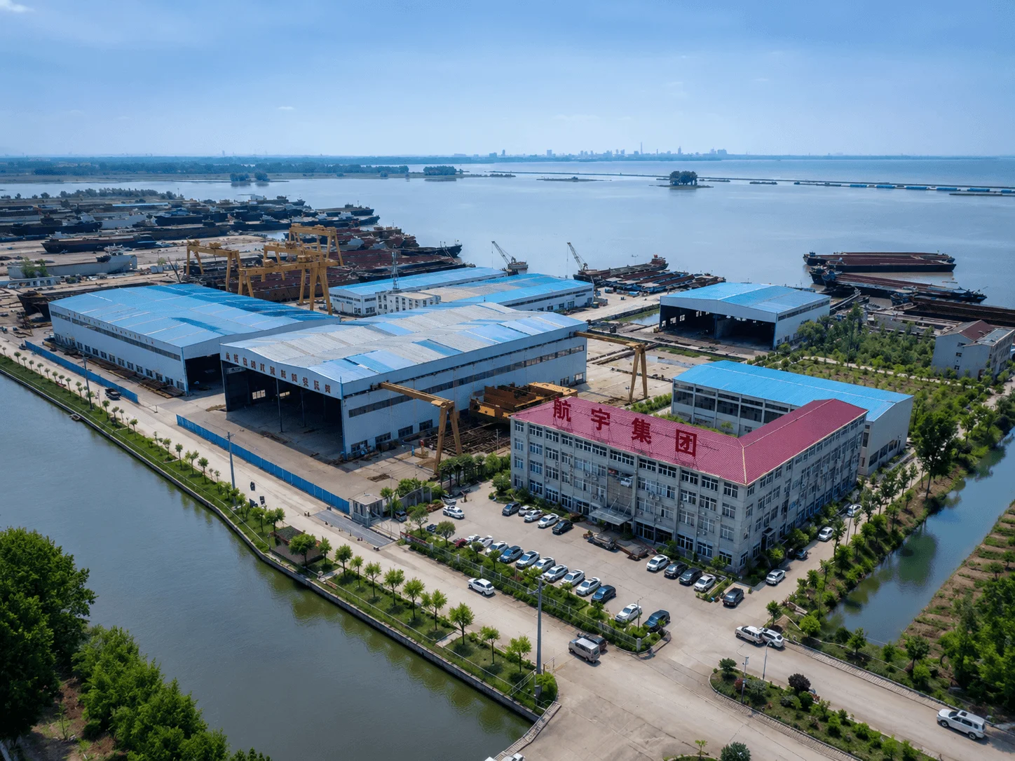 HangYu Yacht manufacturing base